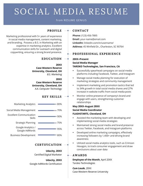 Social media manager resume. Things To Know About Social media manager resume. 